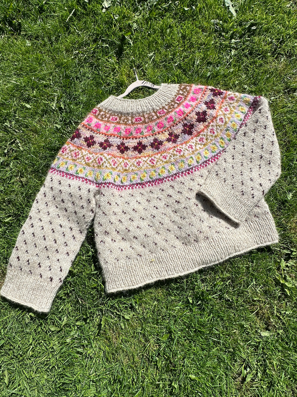 Bohemian Rose Sweater