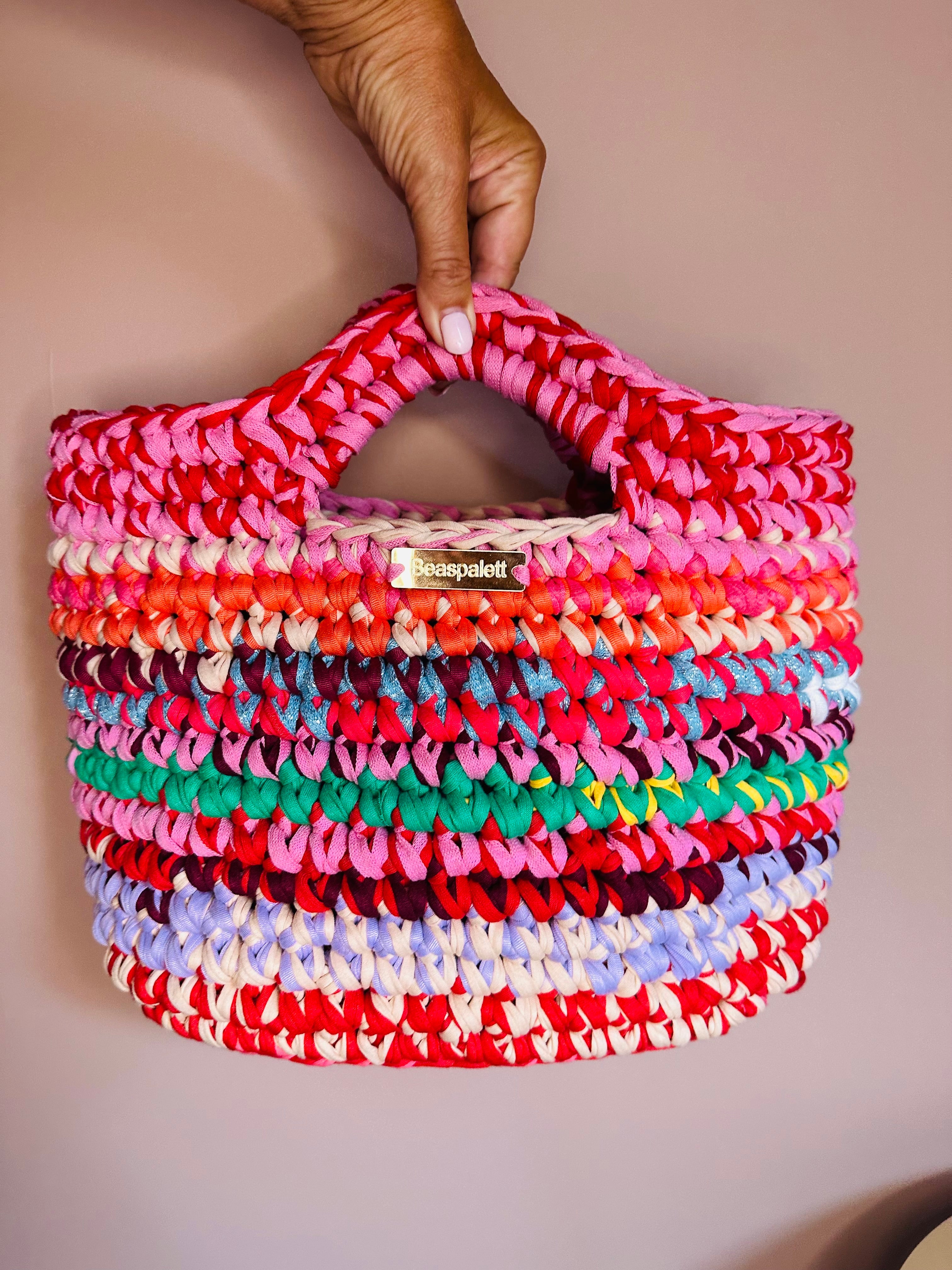 Handcrafted crochet bag