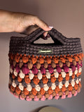 Handcrafted crochet bag. Tote Bag