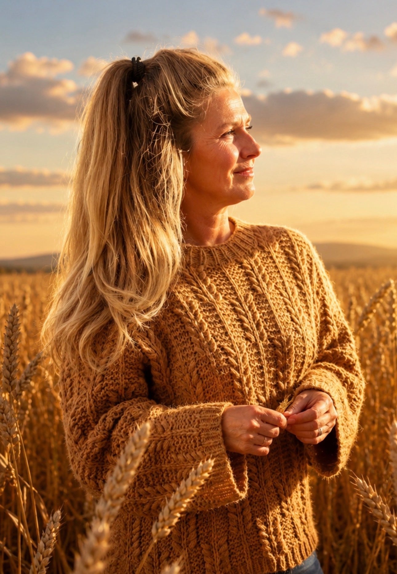 Wheat Field Sweater