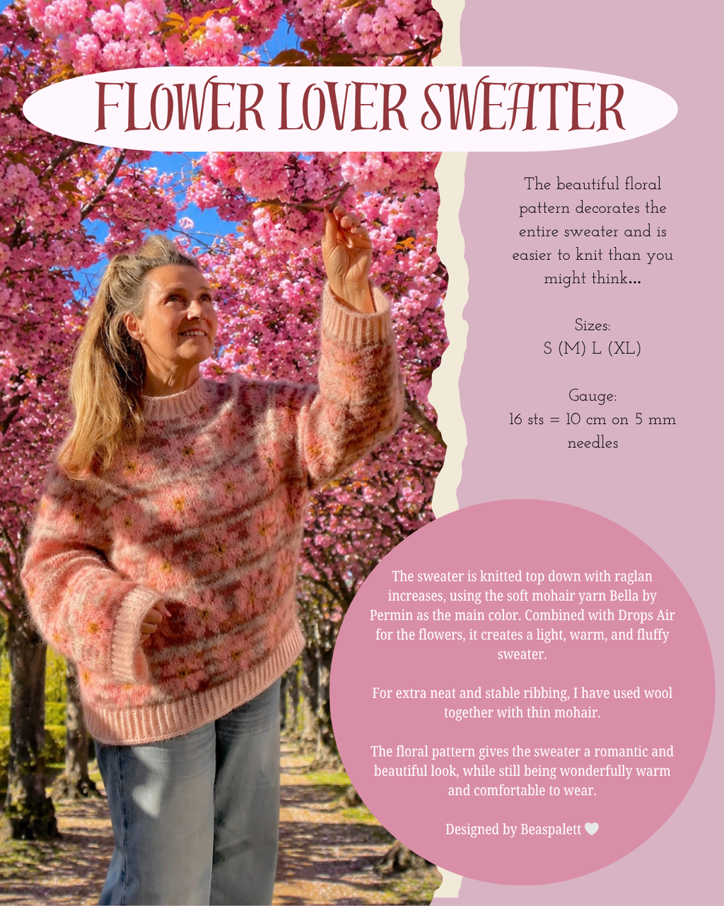 Flower Lover Sweater
