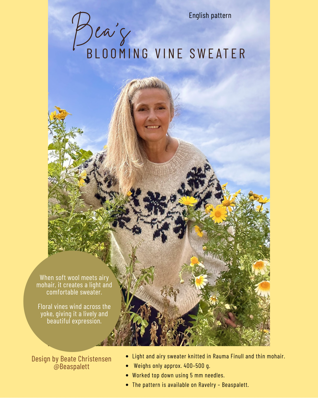 Blooming Vine Sweater