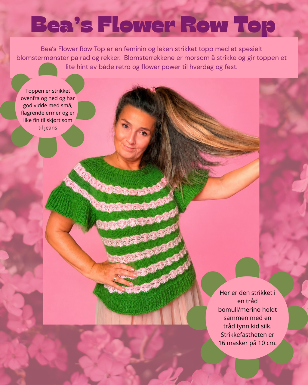 Flower Row Top