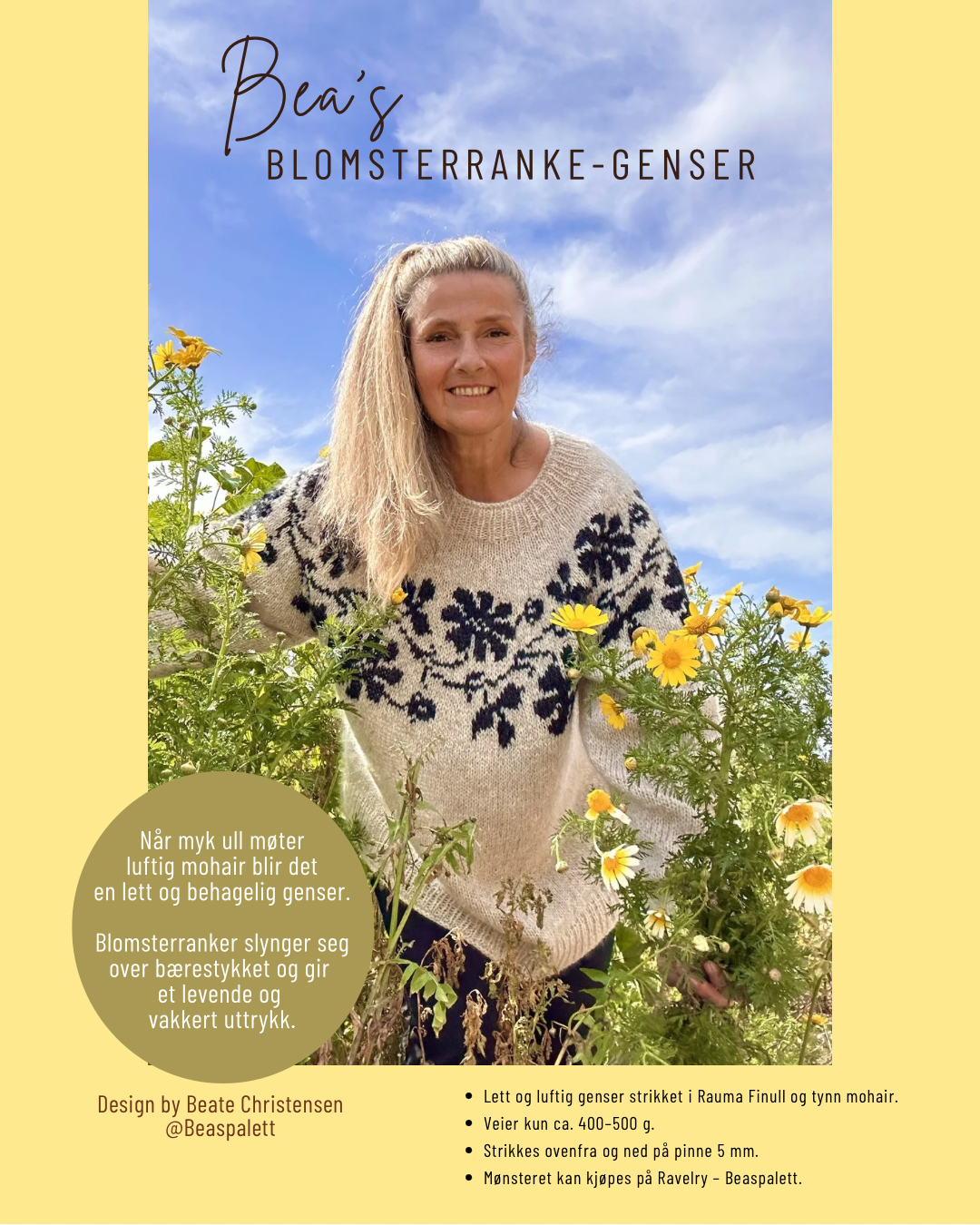 Blooming Vine Sweater
