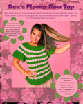 Flower Row Top