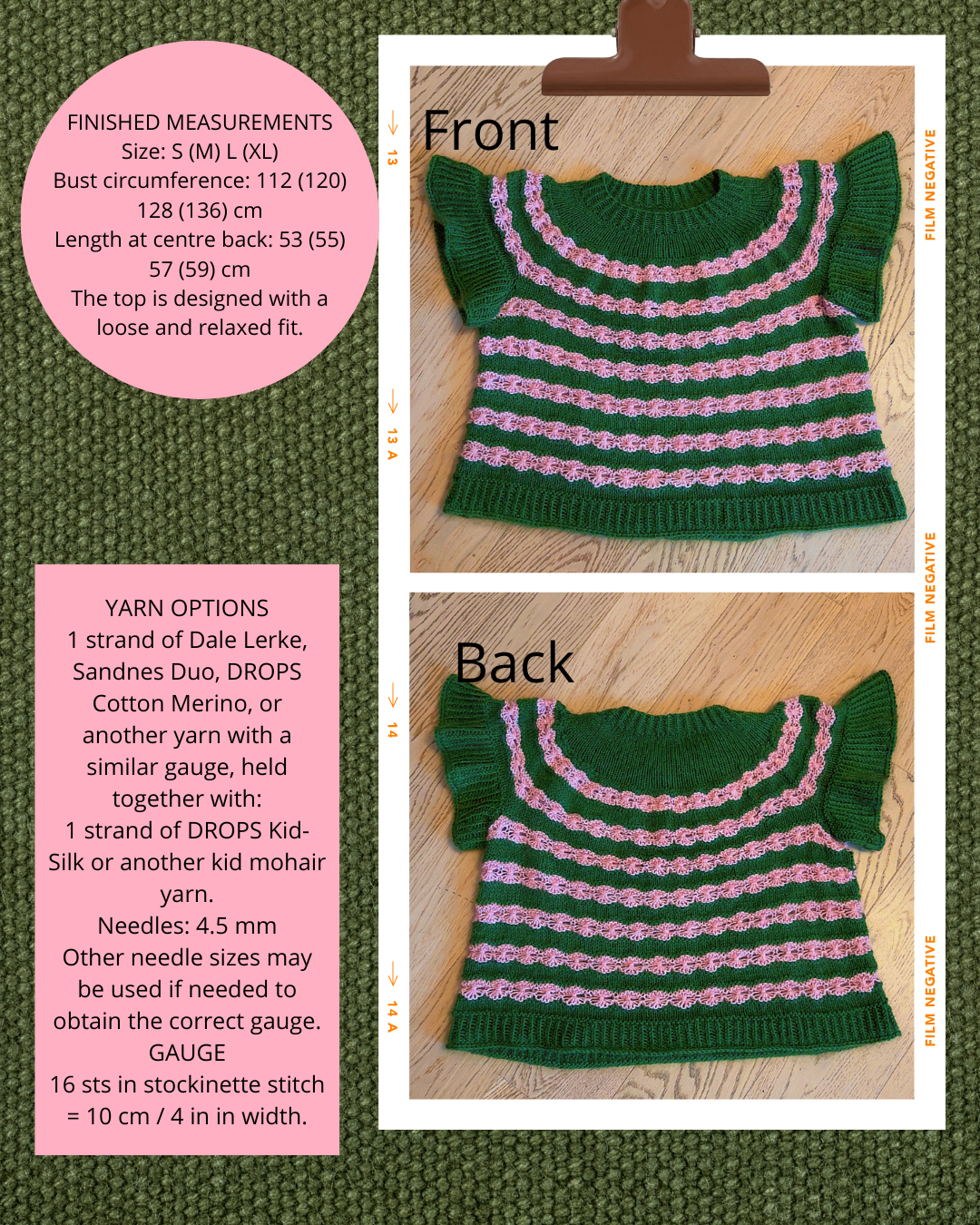 Flower Row Top
