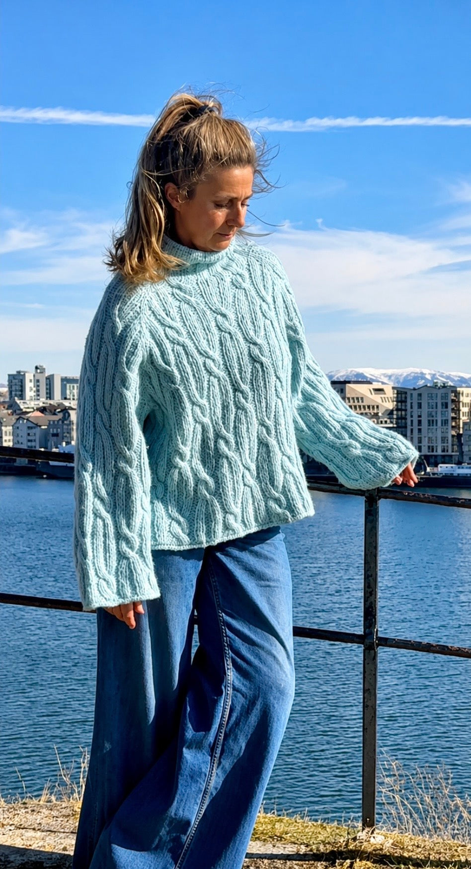 Bea’s Cable Twist Sweater