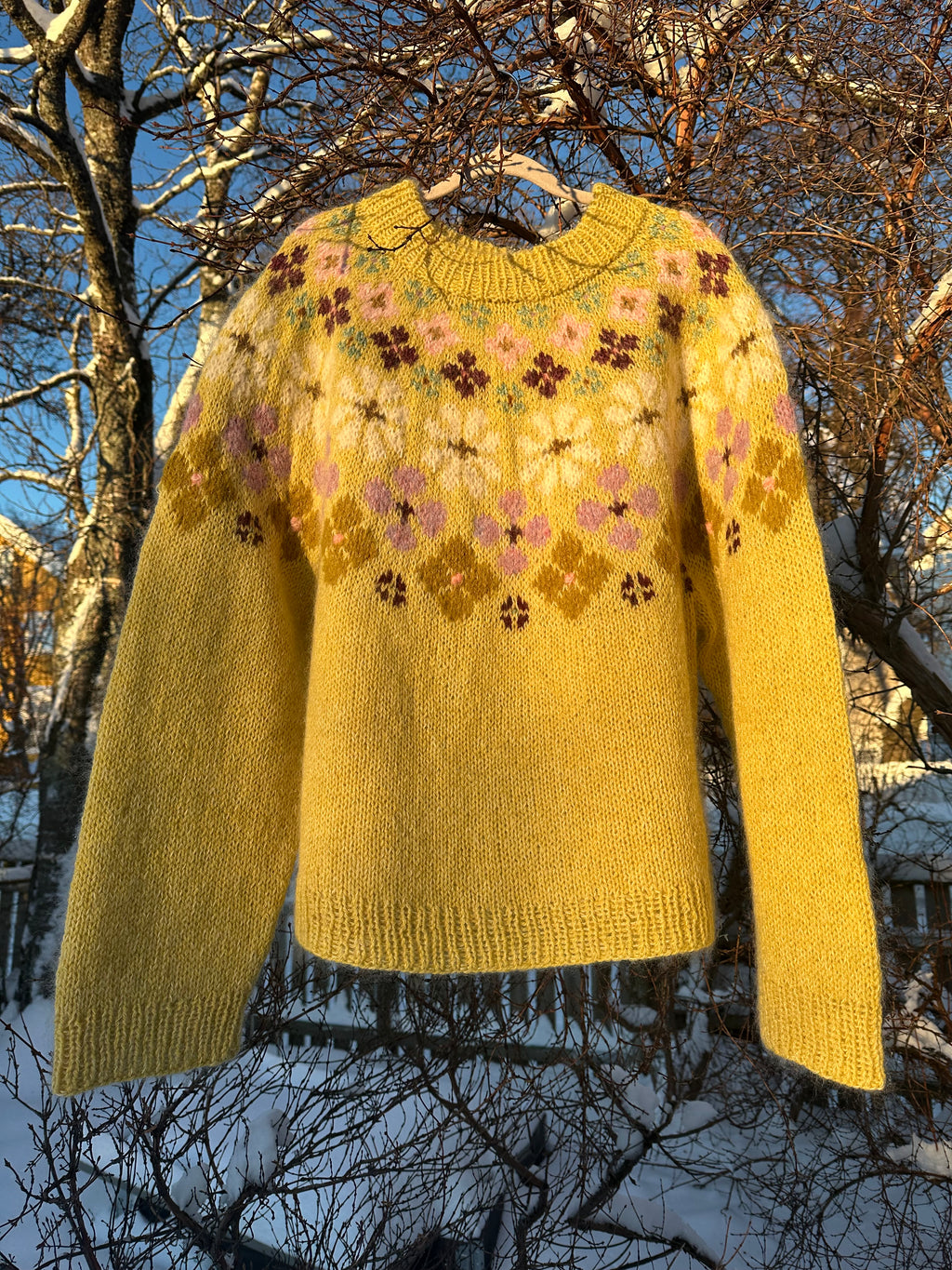 Bea’s Flower Meadow Sweater