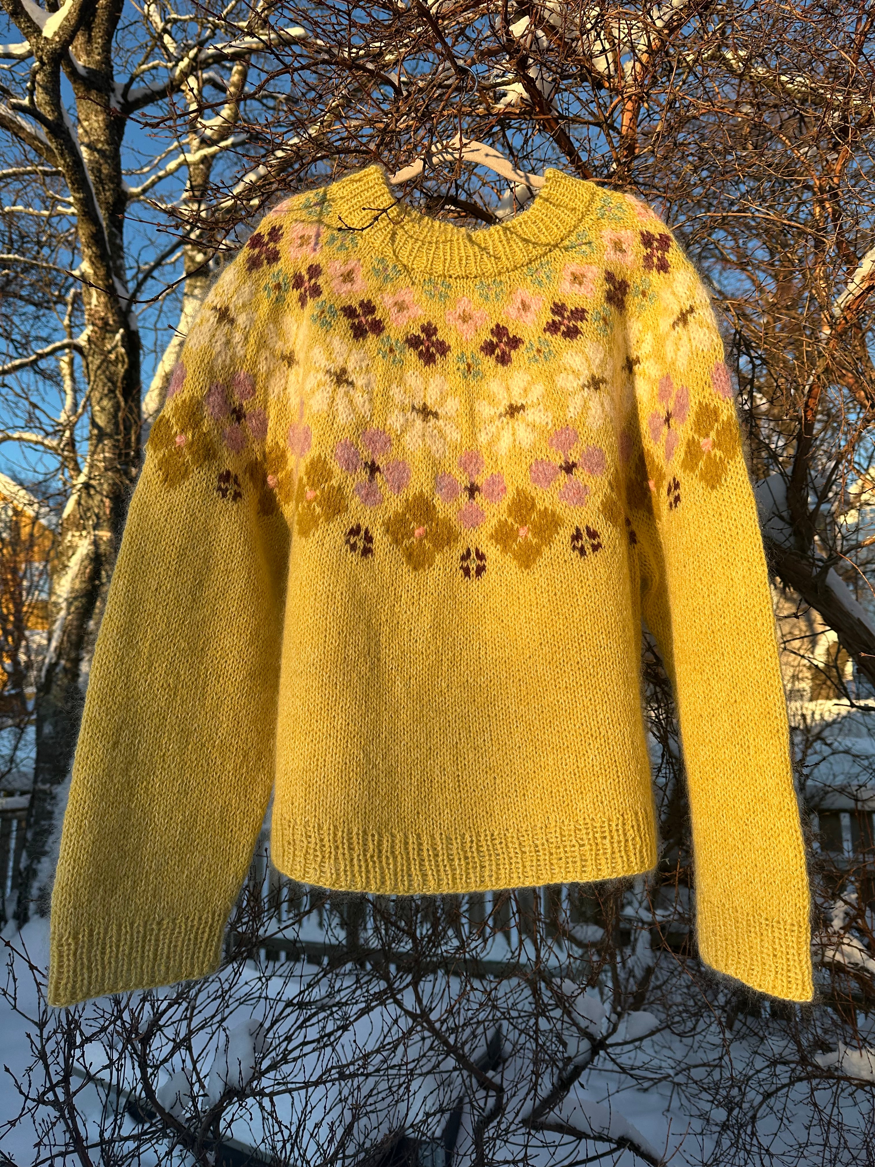 Bea’s Flower Meadow Sweater