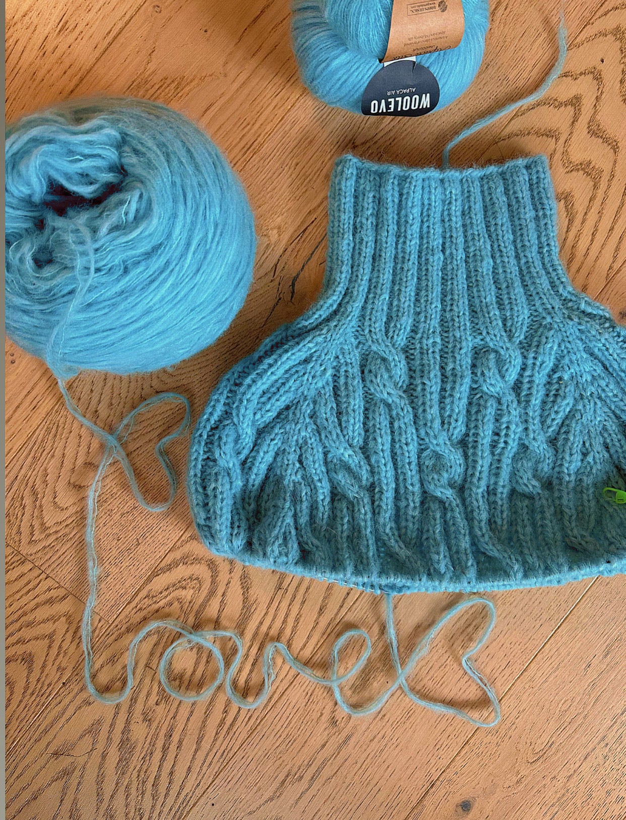 Bea’s Cable Twist Sweater