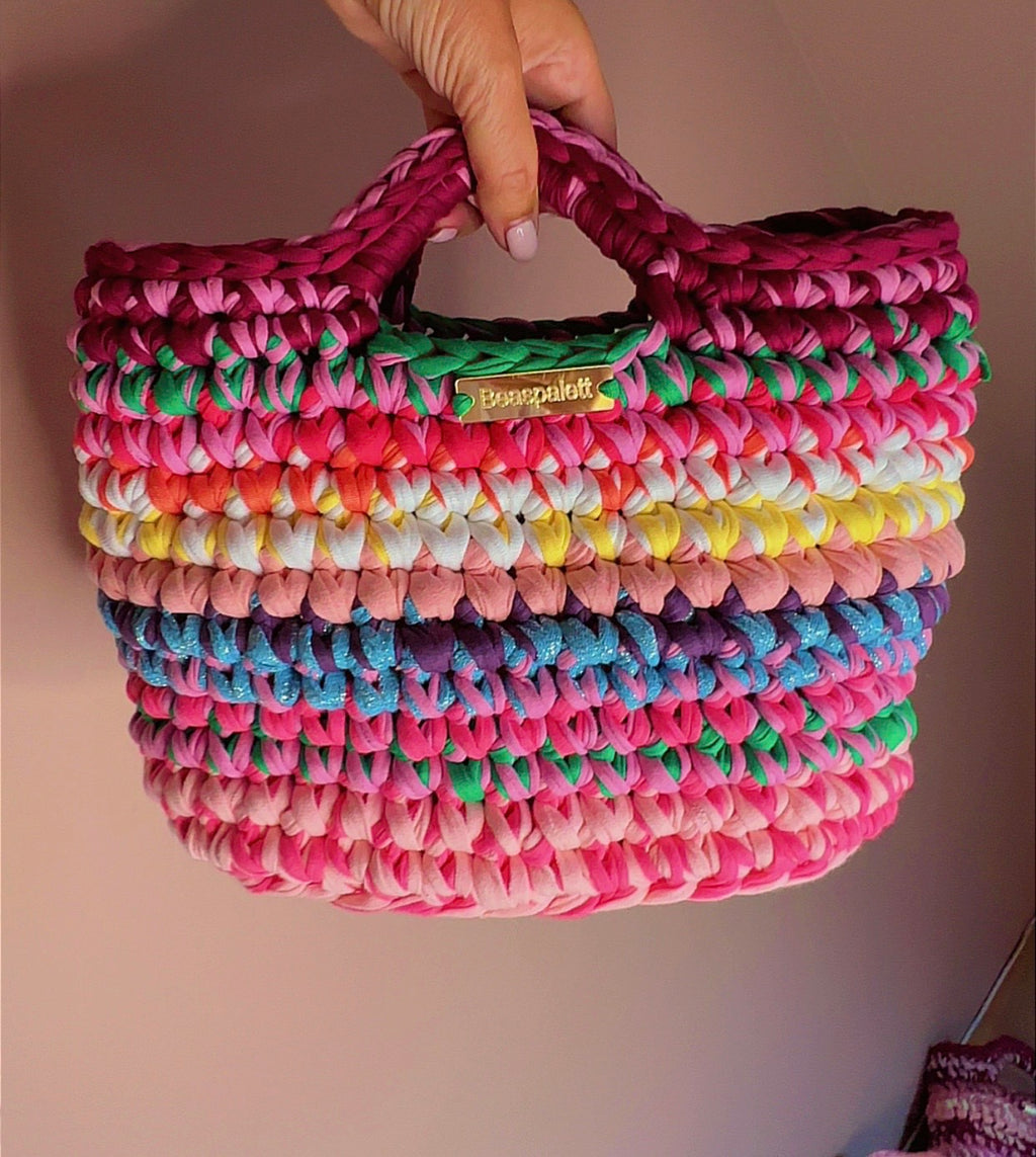 Handmade crochet bag. Tote Bag