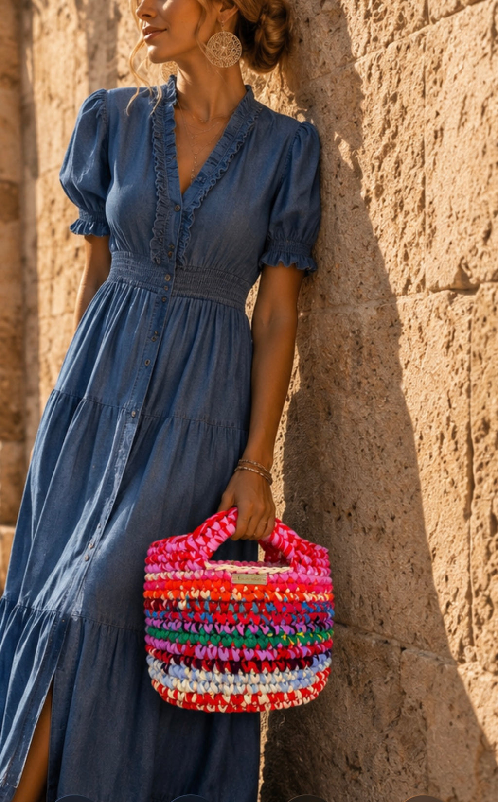 Handcrafted crochet bag