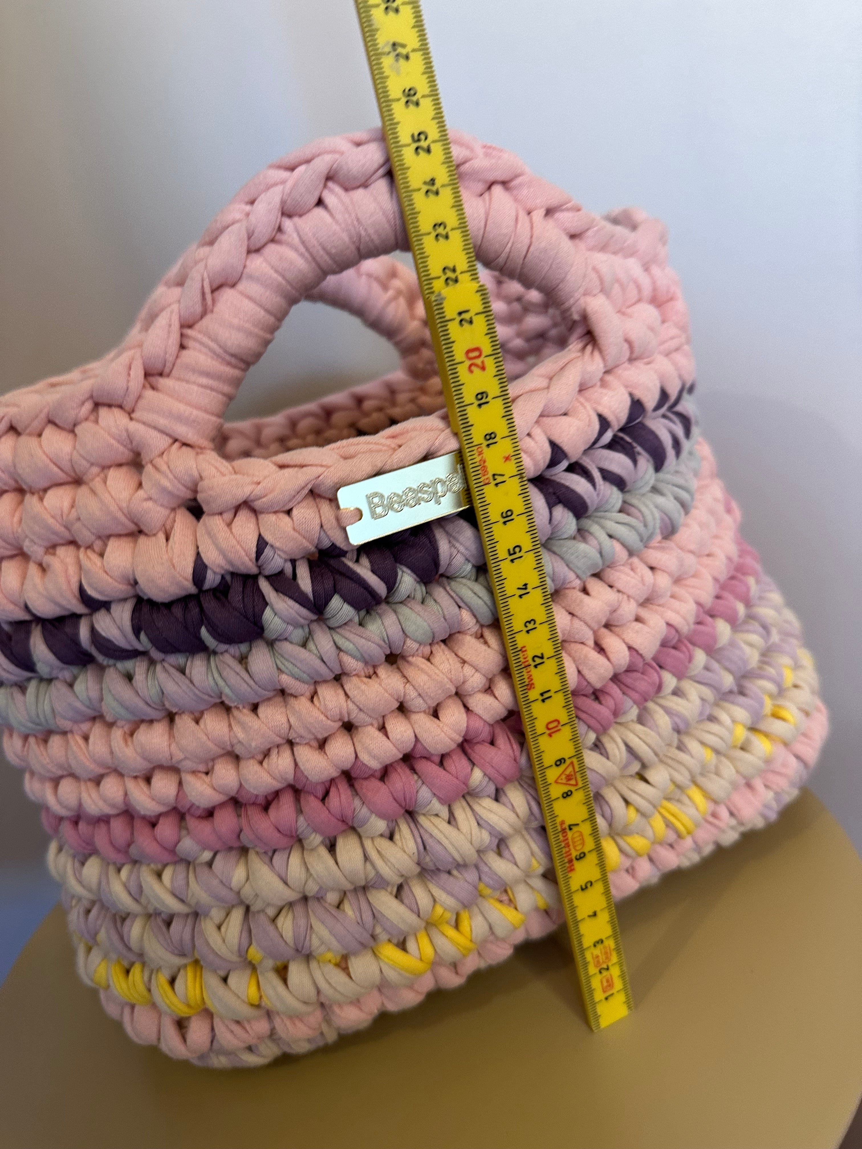 Handmade crochet bag. Tote Bag