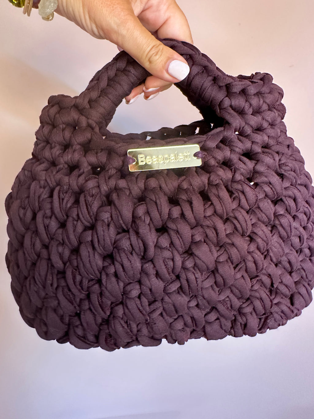 Handmade crochet bag