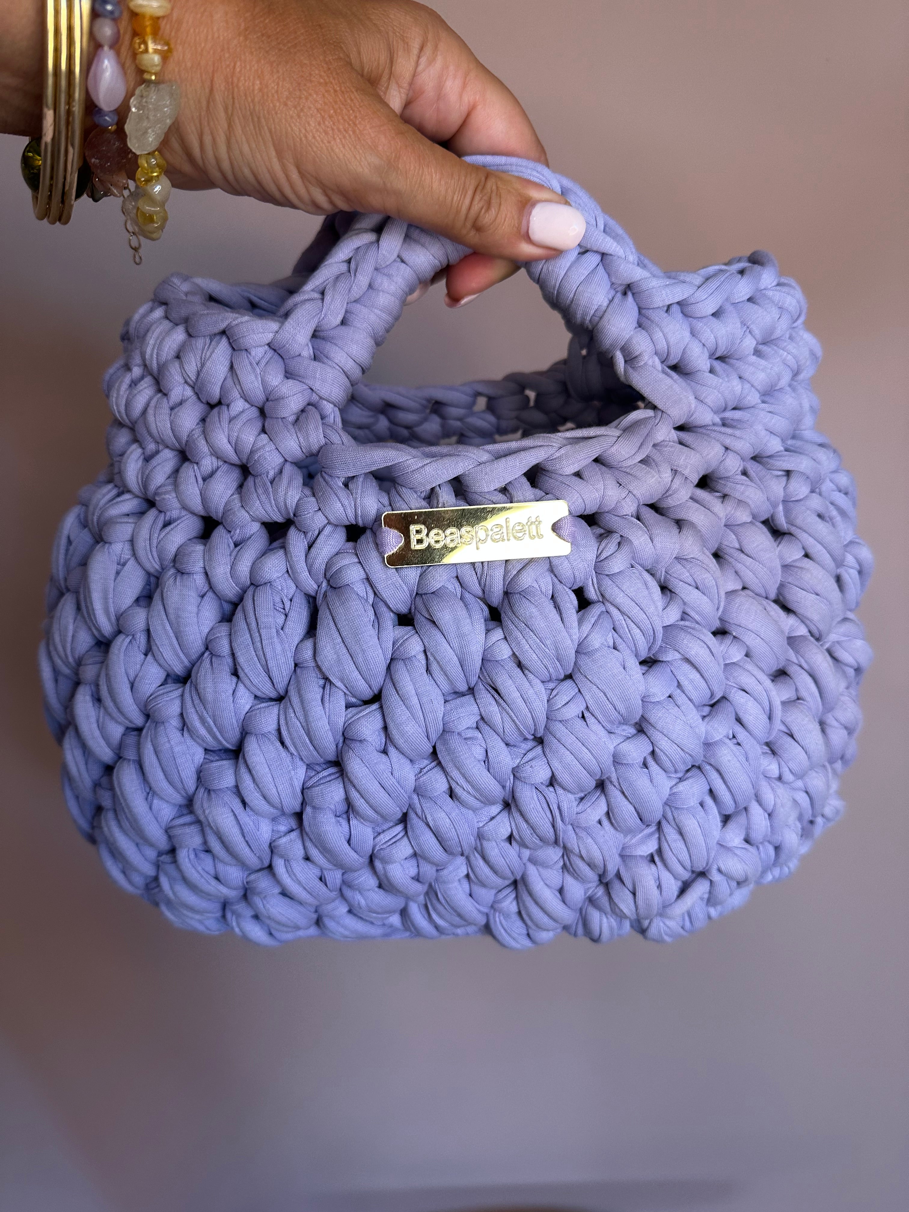 Handmade crochet bag