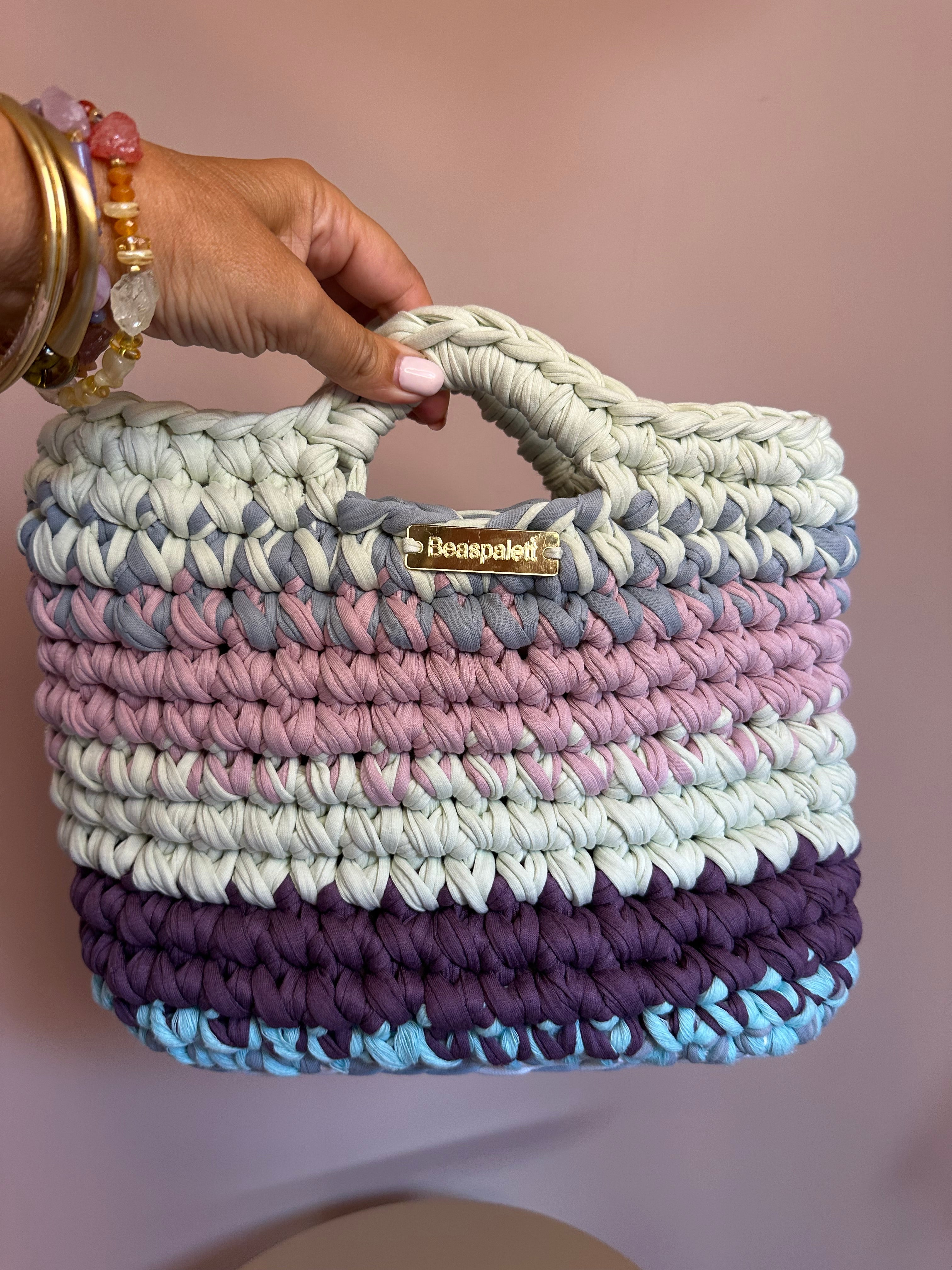 Handmade crochet bag. Tote Bag