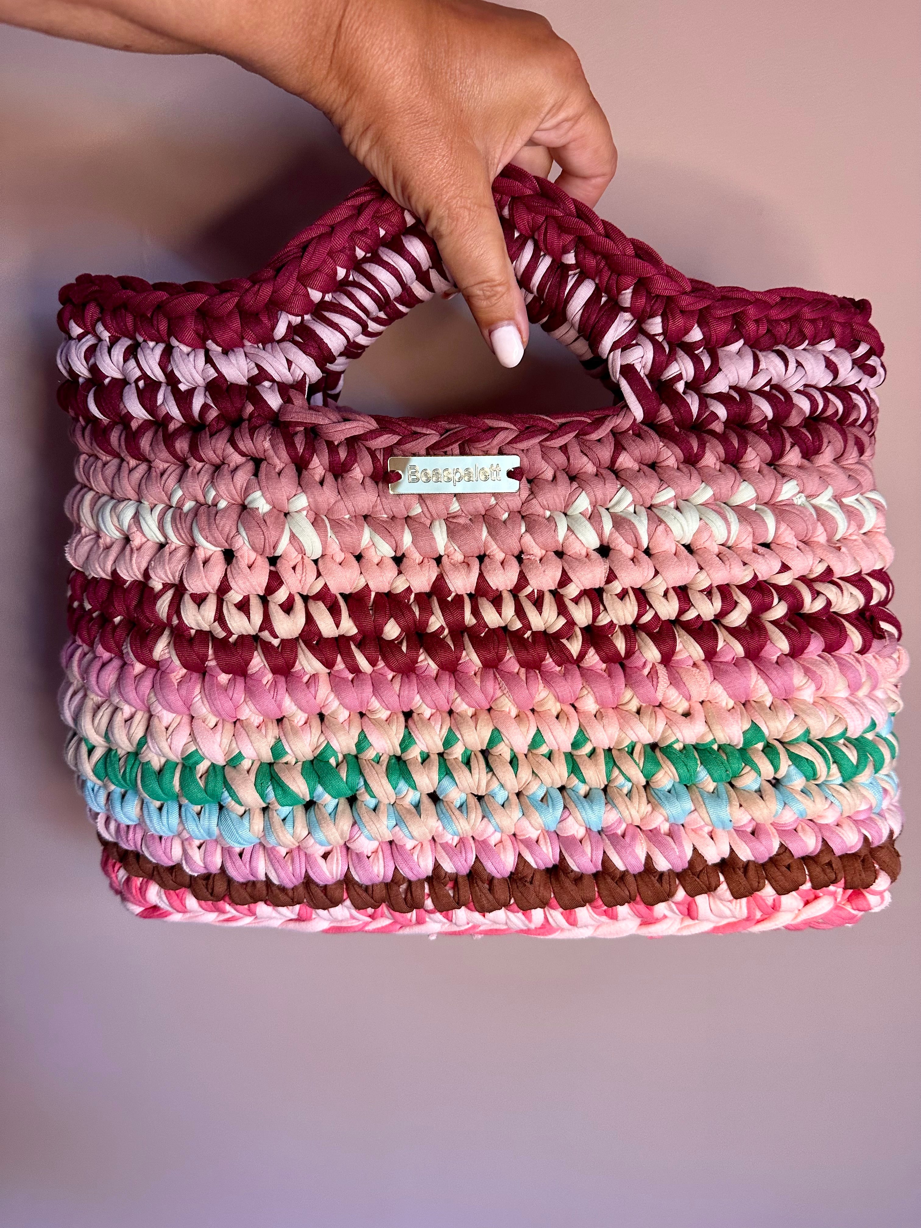 Handmade crochet bag