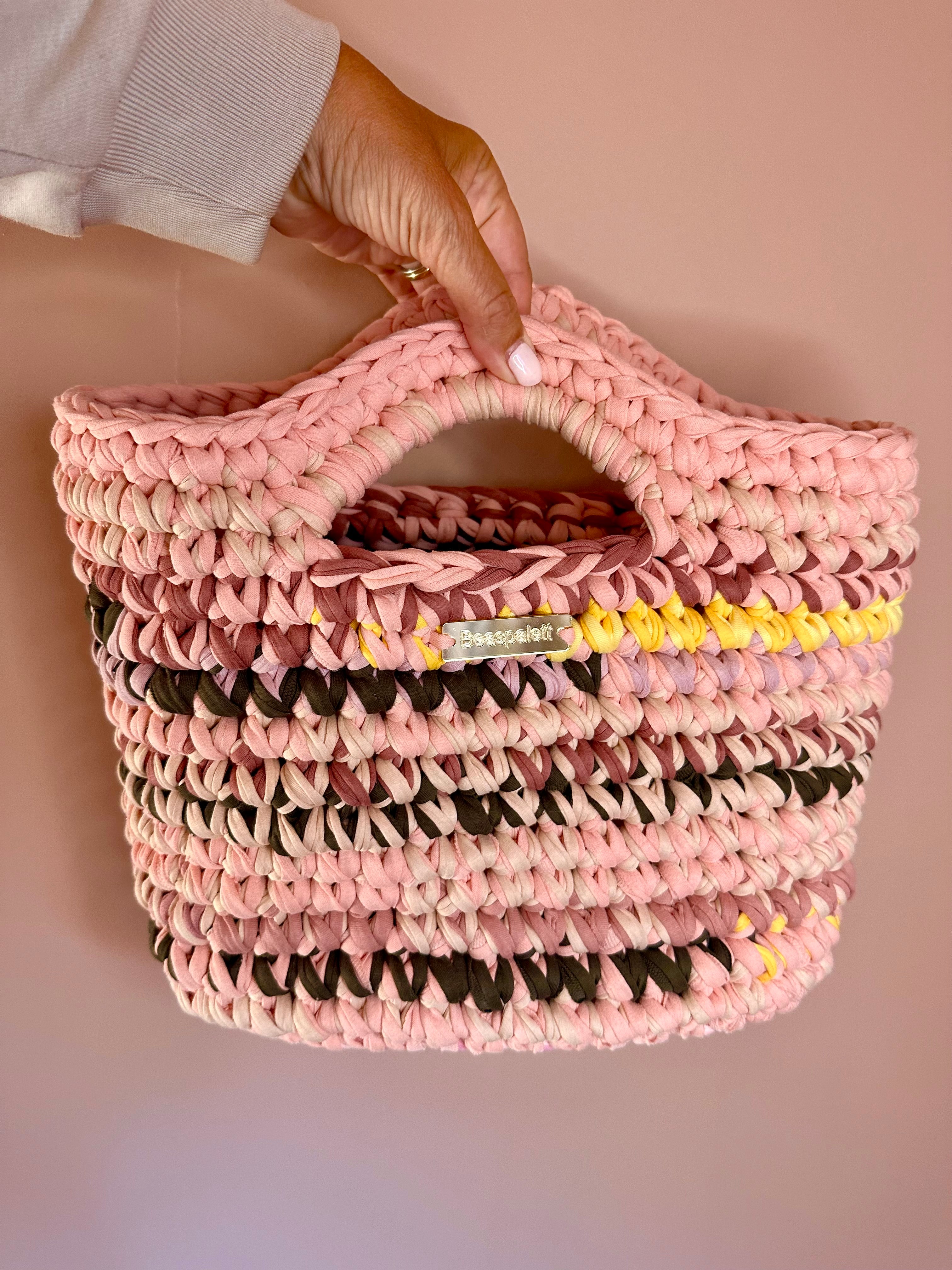 Handmade crochet bag. Tote Bag