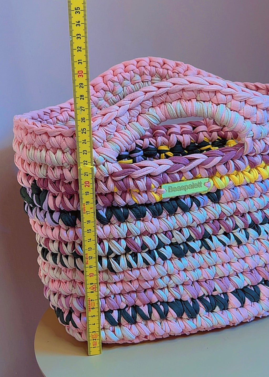 Handmade crochet bag. Tote Bag