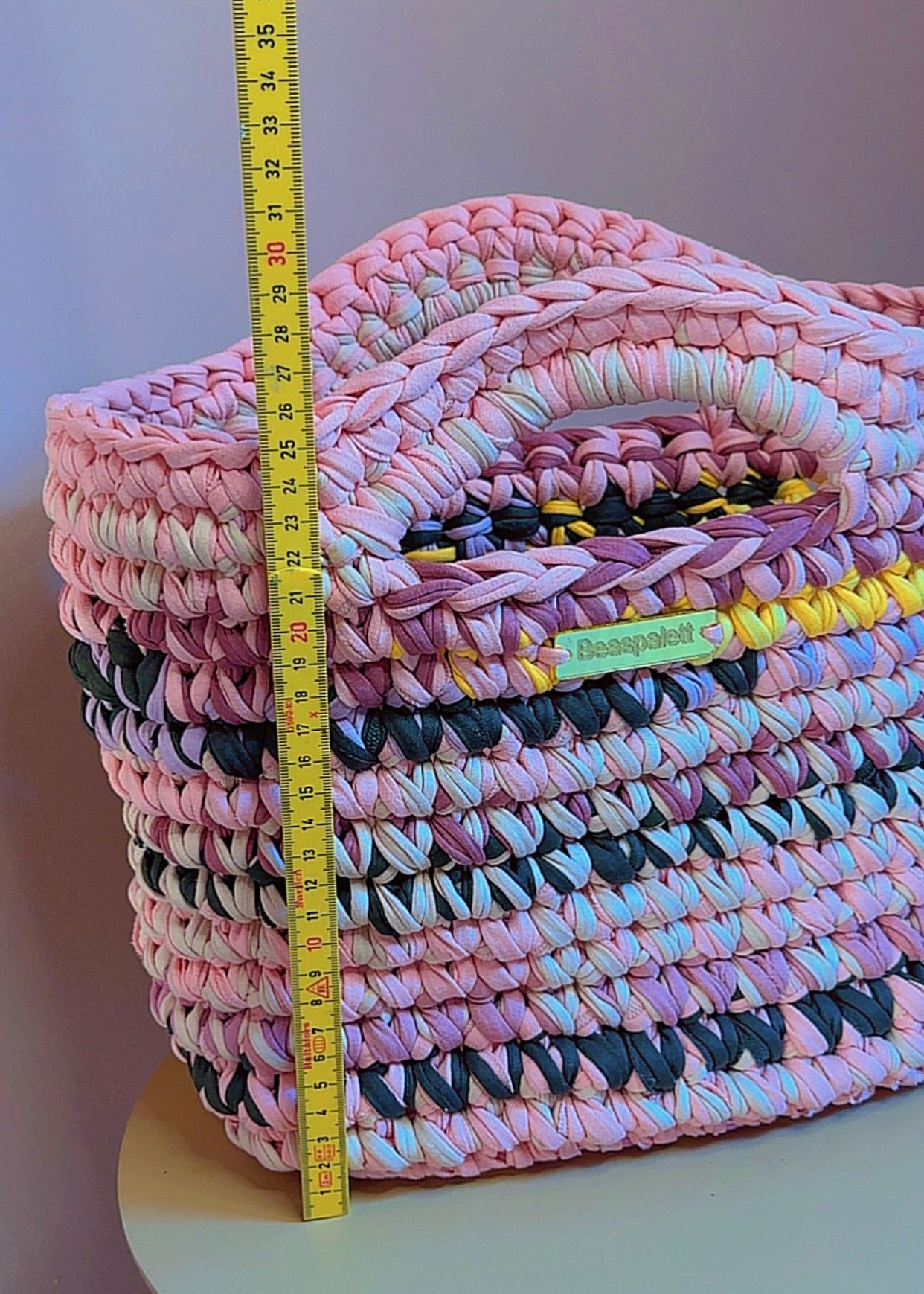 Handmade crochet bag. Tote Bag
