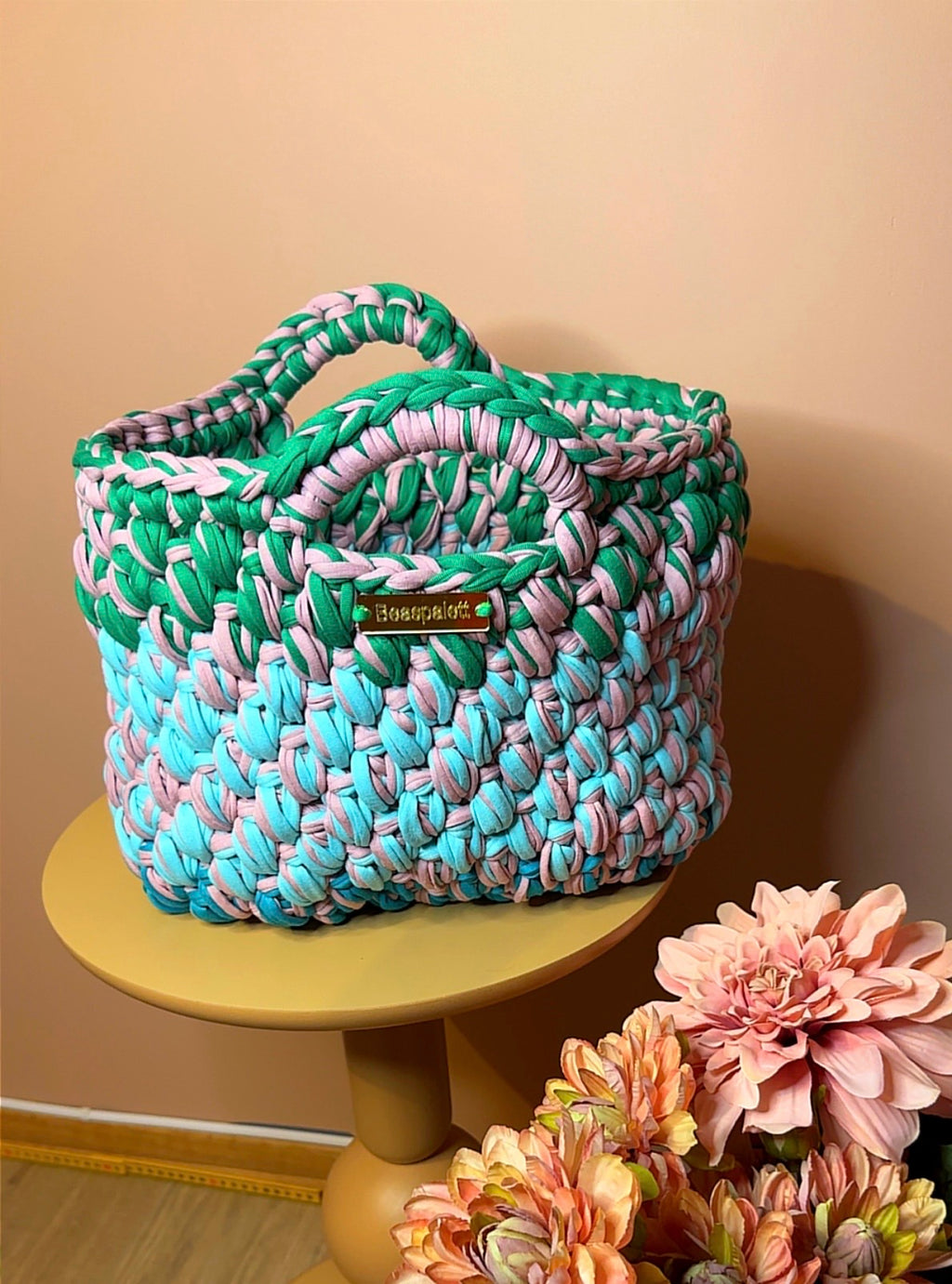 Handmade crochet bag