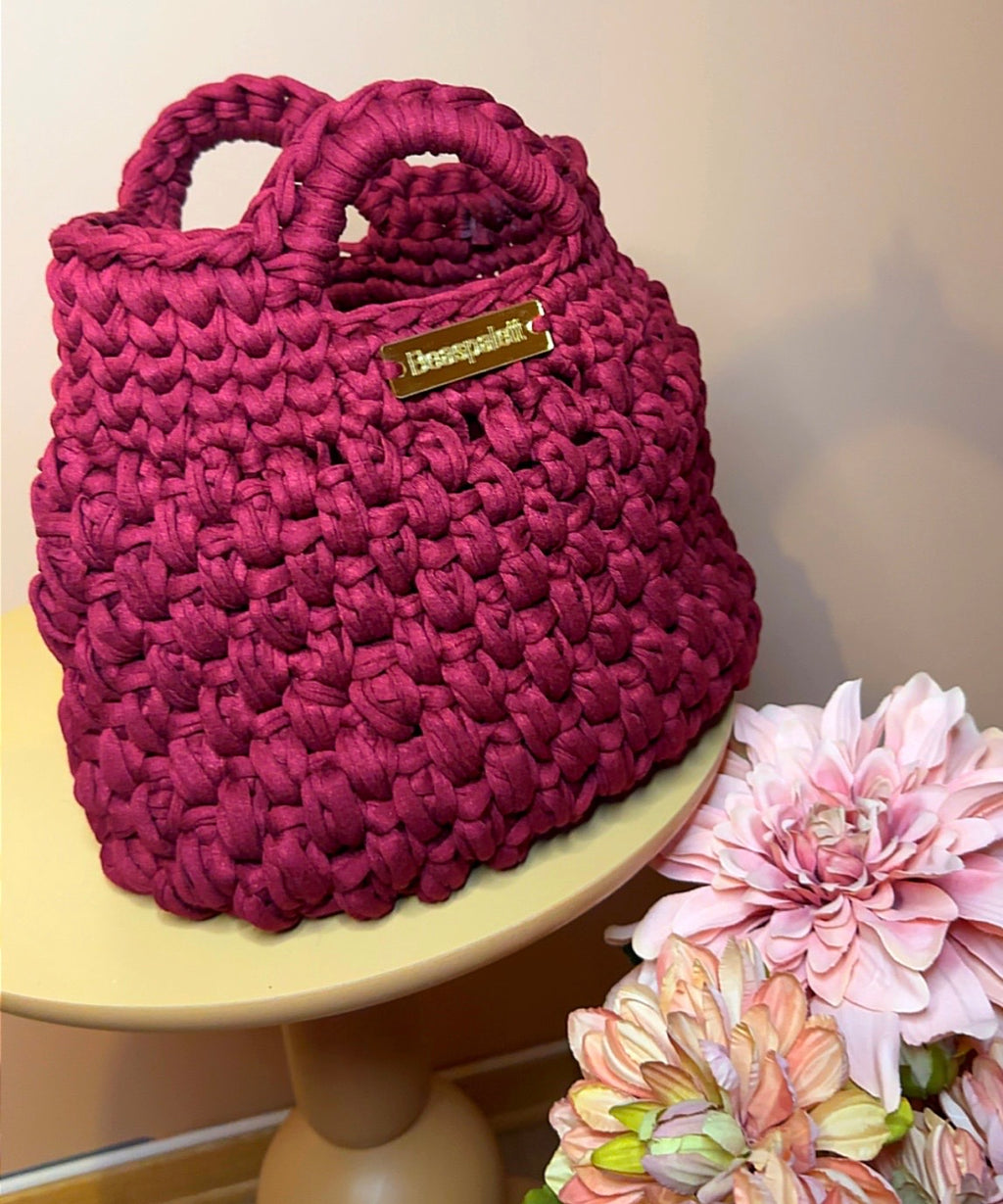 Handcrafted crochet bag