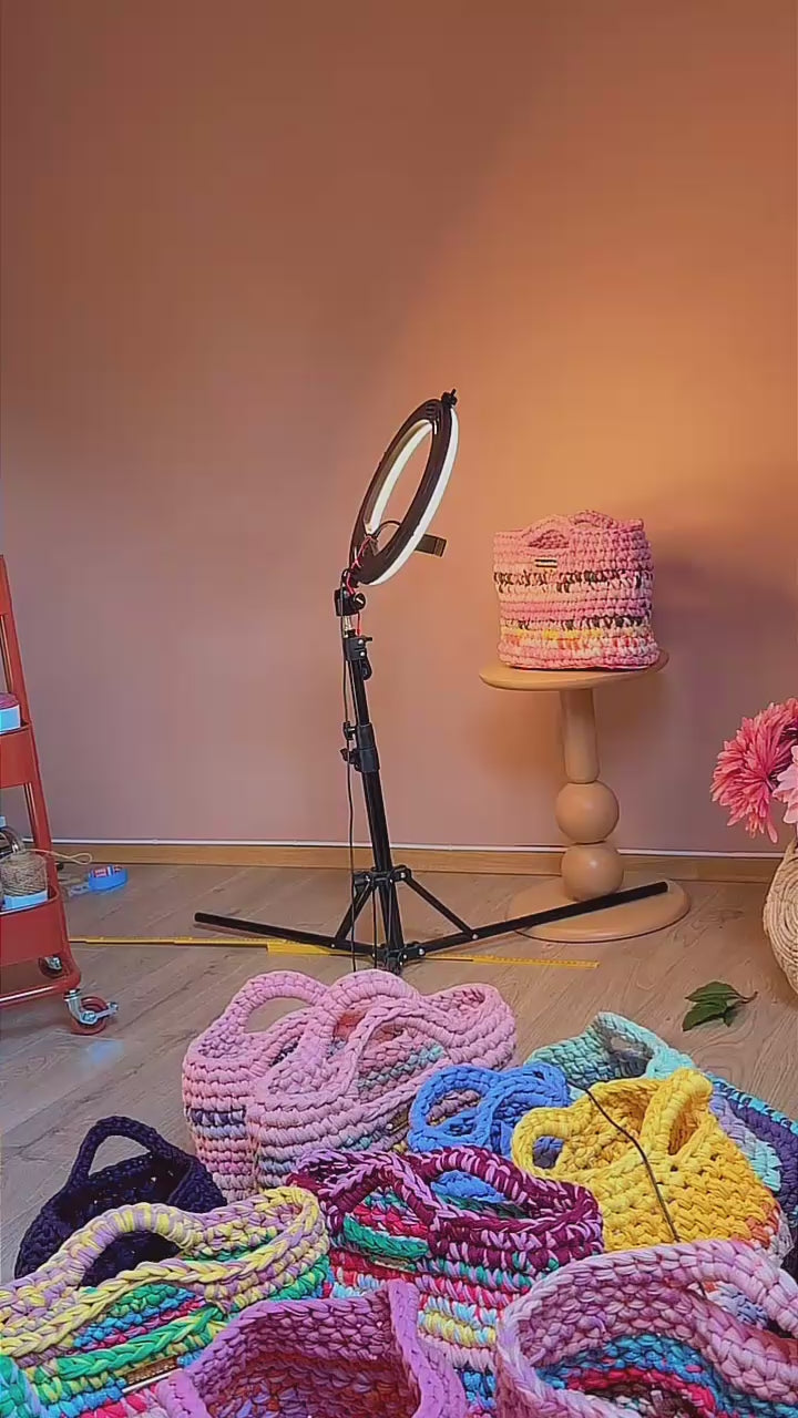 Handmade crochet bag. Tote Bag